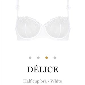 Simone Perele BNWT 90B or 34B Delice  white